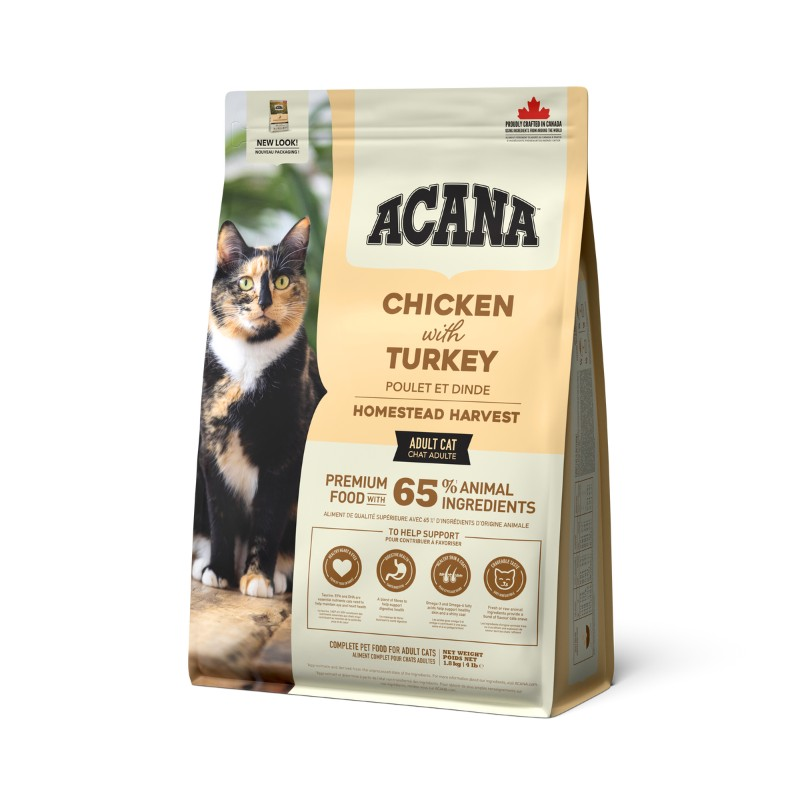 אקאנה אולטרה עוף לחתול 1.8 ק"ג