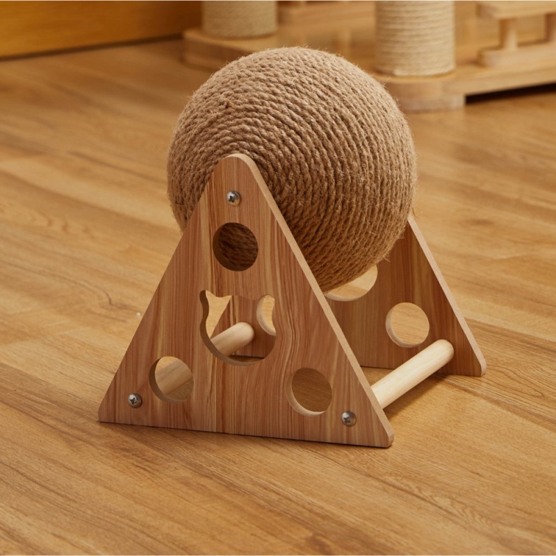 מתקן גירוד משולש עם כדור חבל 19 ס"מ