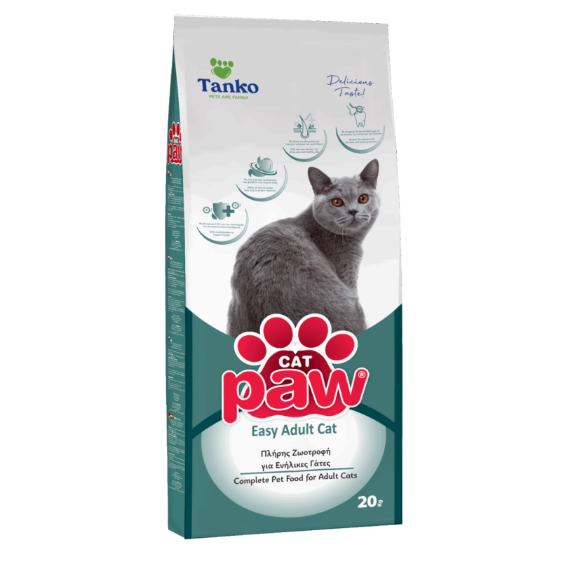 פאו – Paw איזי ארוחת עוף לחתול 20 ק"ג