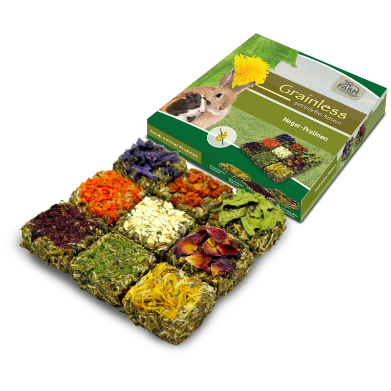 JR גריינלס פרלינים למכרסמים קטנים 125 גרם