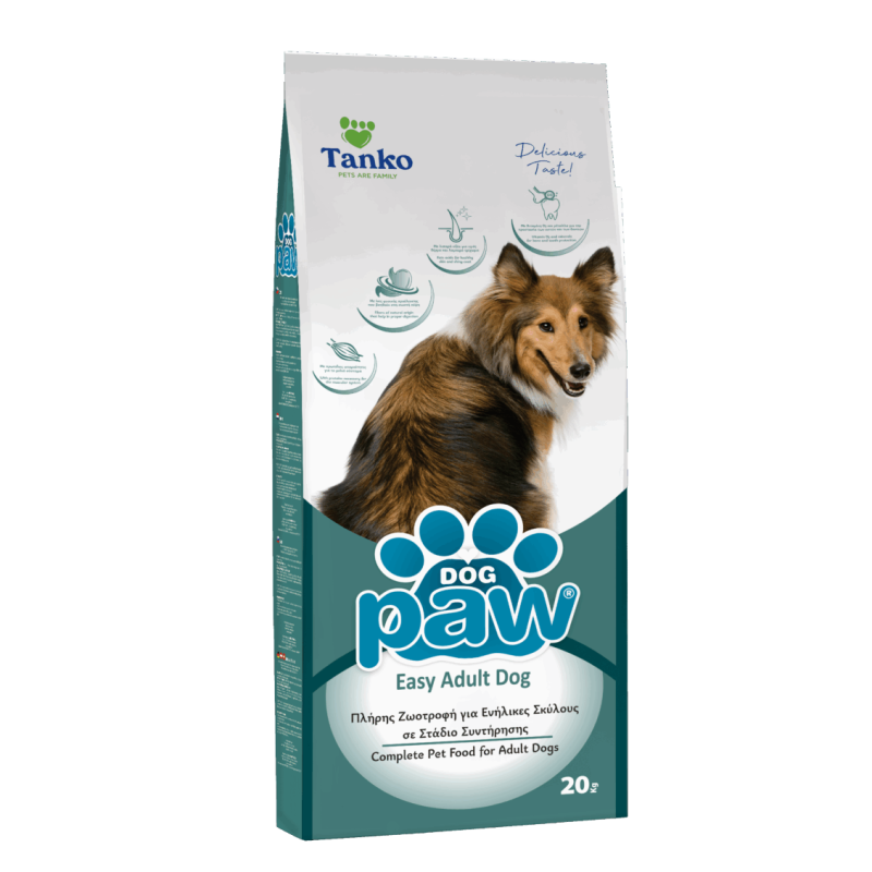Paw Easy – פאו איזי אדולט לכלבים בוגרים 20 ק"ג