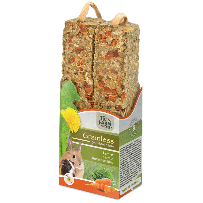 JR גריינלס פארמיס גזר חלבה 140 גרם